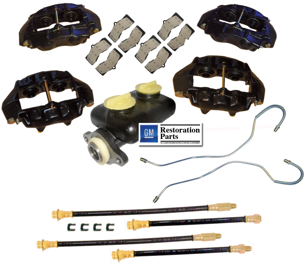 196566 Corvette COMPLETE Brake Kit Package (Power)